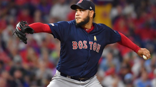 Boston Red Sox pitcher Eduardo Rodriguez