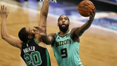 Boston Celtics forward Jabari Parker, Charlotte Hornets guard Brad Wanamaker