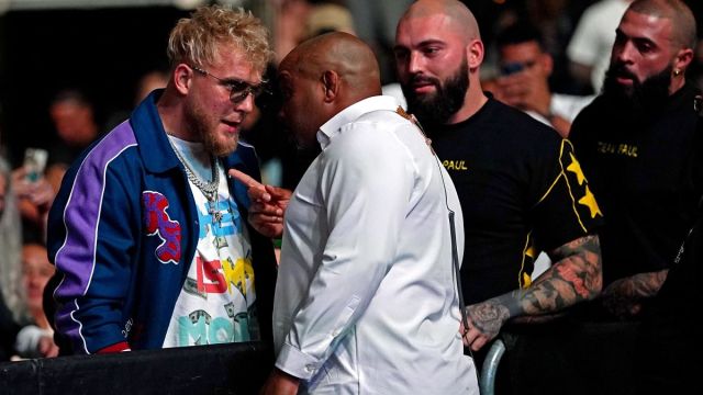 YouTube star Jake Paul and former UFC fighter Daniel Cormier