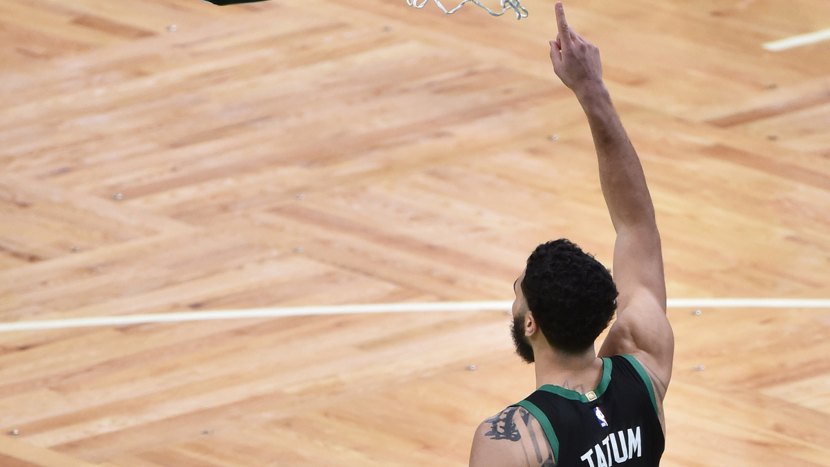 Jayson Tatum Earns First TripleDouble Of Career In