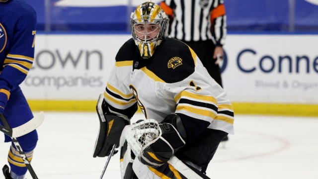 Boston Bruins Goaltender Jeremy Swayman