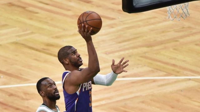 Boston Celtics point guard Kemba Walker, Phoenix Suns point guard Chris Paul
