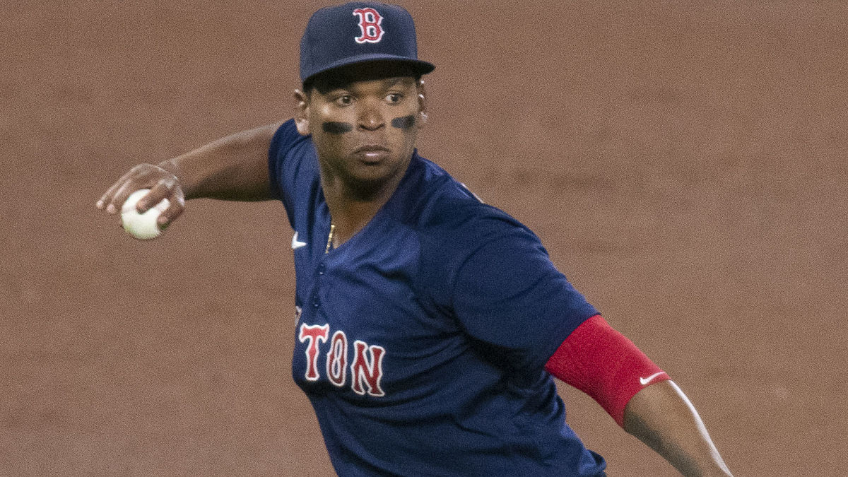 Watch Rafael Devers Show Off Glove, Arm On Unassisted Double Play