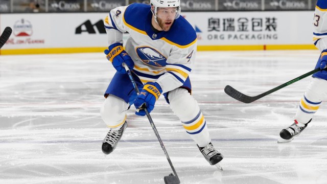 Buffalo Sabres left wing Taylor Hall (4)