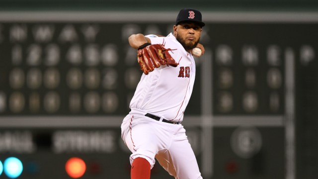 Boston Red Sox relief pitcher Darwinzon Hernandez
