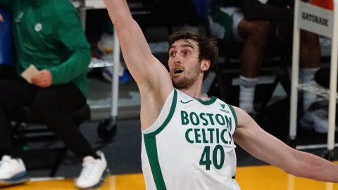 Boston Celtics center Luke Kornet