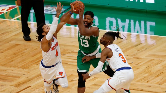 Boston Celtics center Tristan Thompson