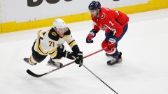 Boston Bruins winger Taylor Hall, Washington Capitals defenseman Justin Schultz