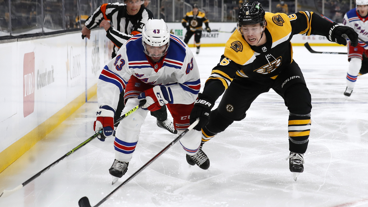 Bruins Wrap: Wild Third Period Ends With 5-4 Rangers Win At TD Garden