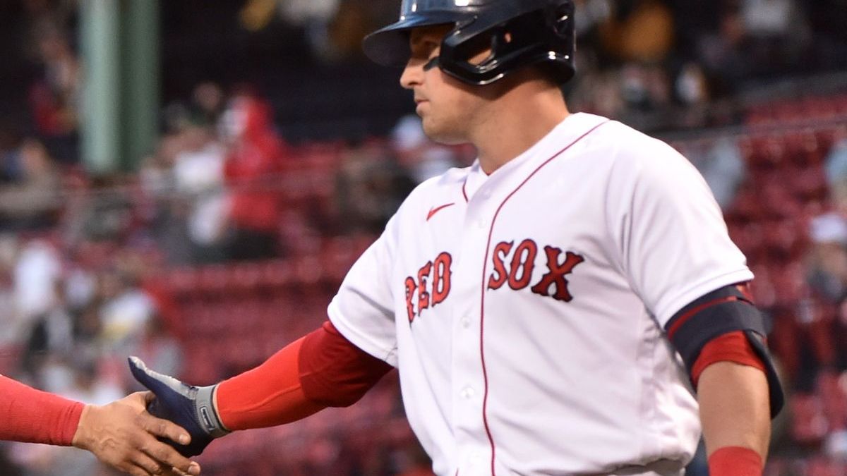 Hunter Renfroe's amazing throw reminded Boston Red Sox teammates Xander  Bogaerts, Eduardo Rodriguez of Mookie Betts 