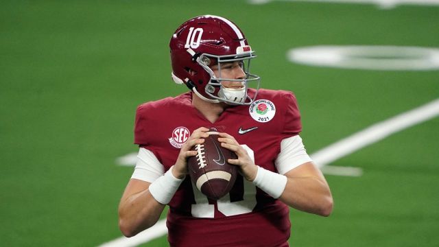 Alabama quarterback Mac Jones