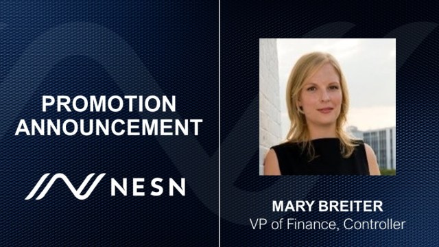 NESN Vice President of Finance, Controller Mary Breiter