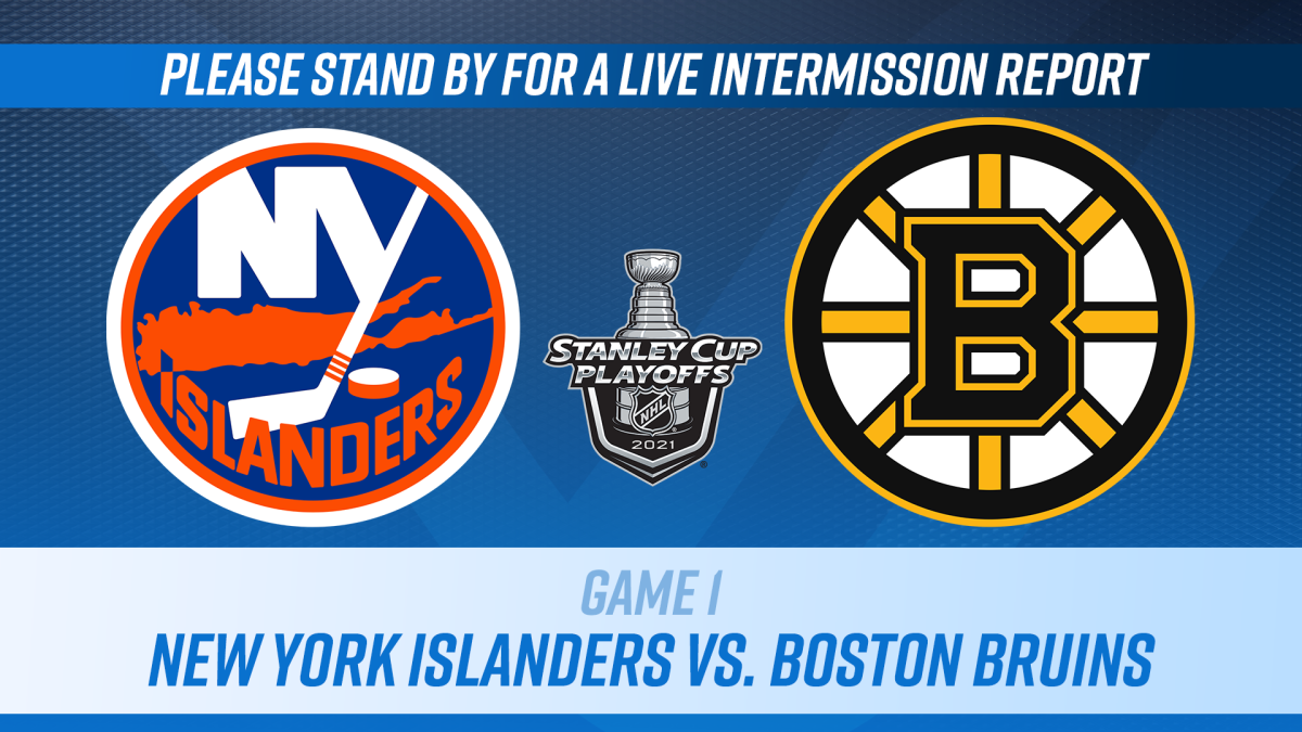 Boston Bruins Vs. New York Islanders Game 1 Live Intermission Report ...