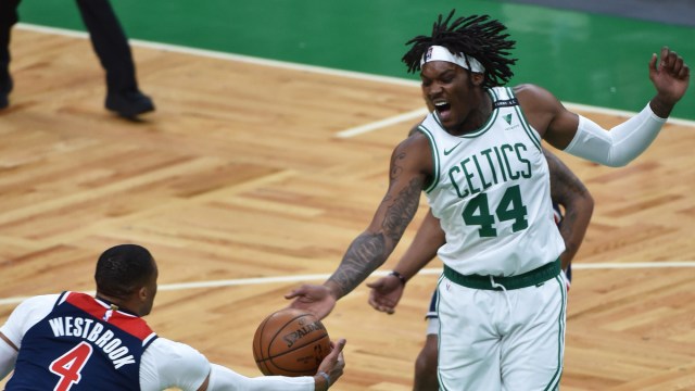 Boston Celtics Center Robert Williams