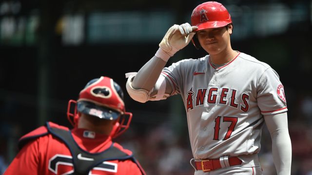 Los Angeles Angels designated hitter Shohei Ohtani