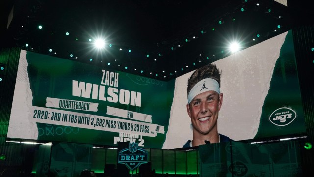New York Jets quarterback Zach Wilson