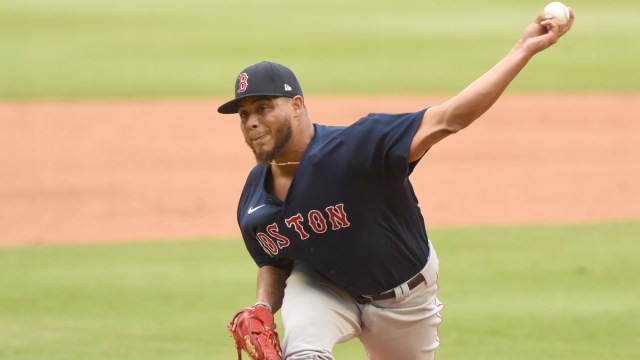 Boston Red Sox relief pitcher Darwinzon Hernandez