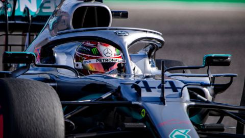 Formula One driver Lewis Hamilton