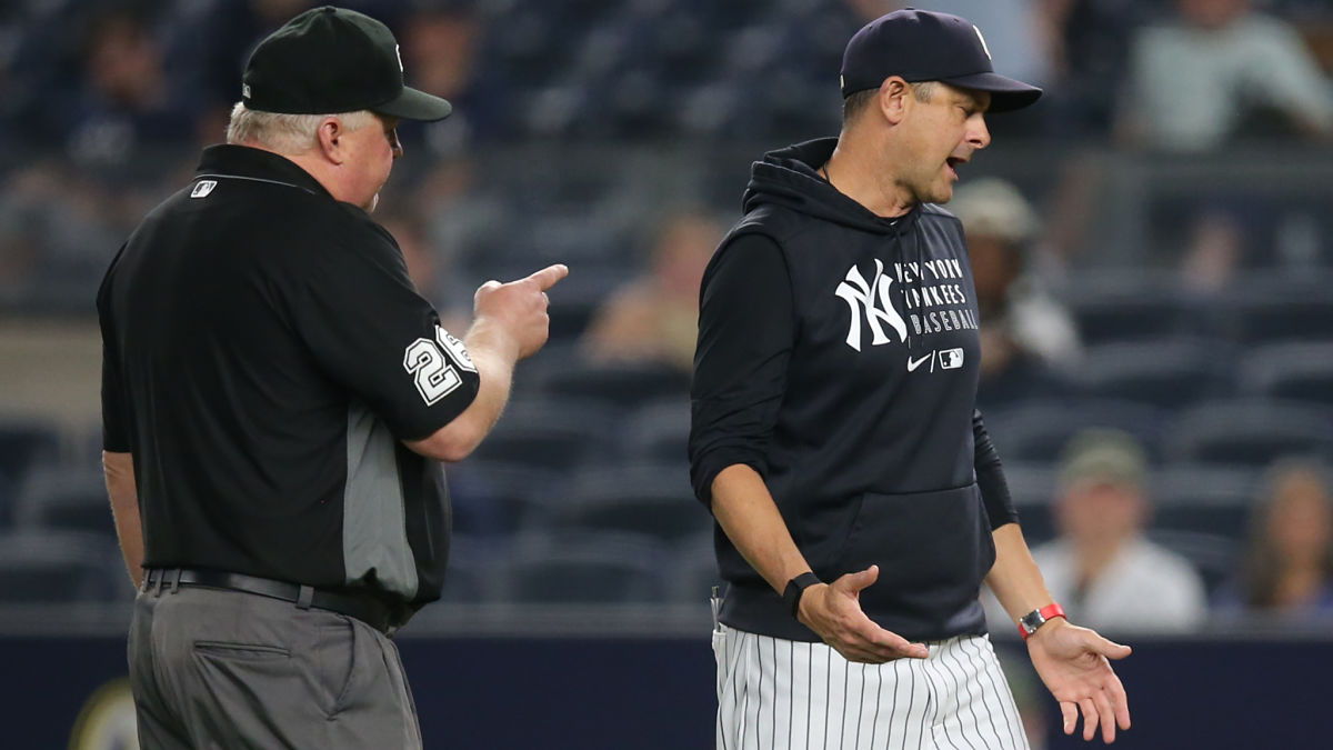 Aaron Boone Rips Umpire For Bench Coach's Ejection In Loss To Red Sox