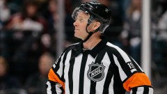 NHL referee Gord Dwyer
