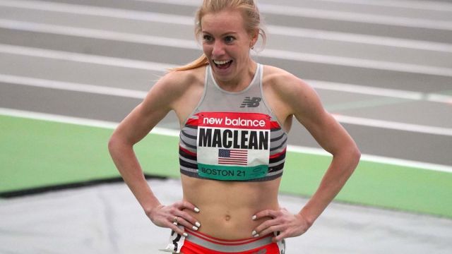 Team USA runner Heather MacLean