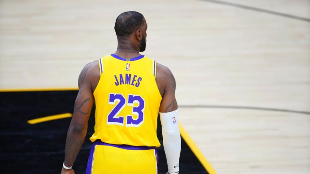 Los Angeles Lakers forward LeBron James