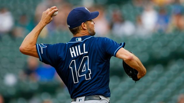 Tampa Bay Rays pitcher Rich Hill