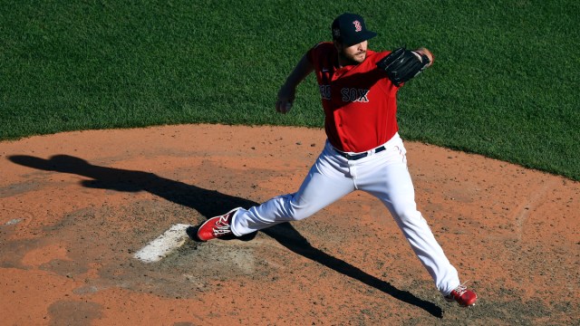 Boston Red Sox pitcher Ryan Brasier