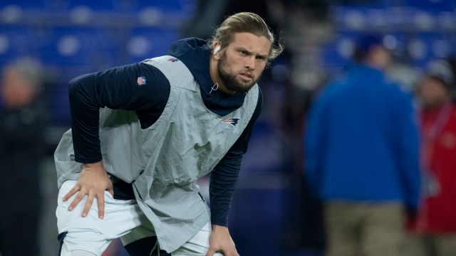 New England Patriots defensive end Chase Winovich