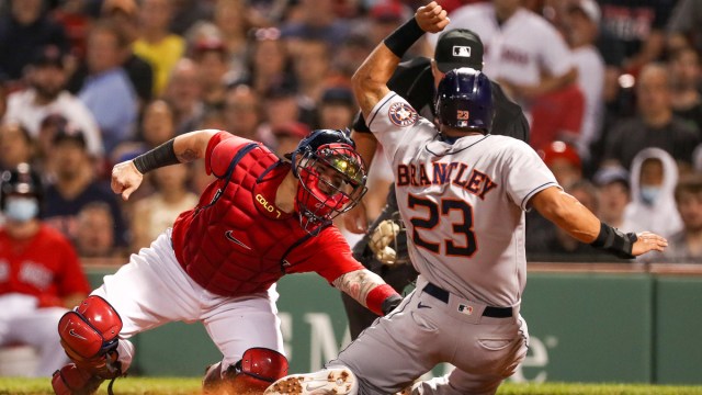 Boston Red Sox catcher Christian Vazquez