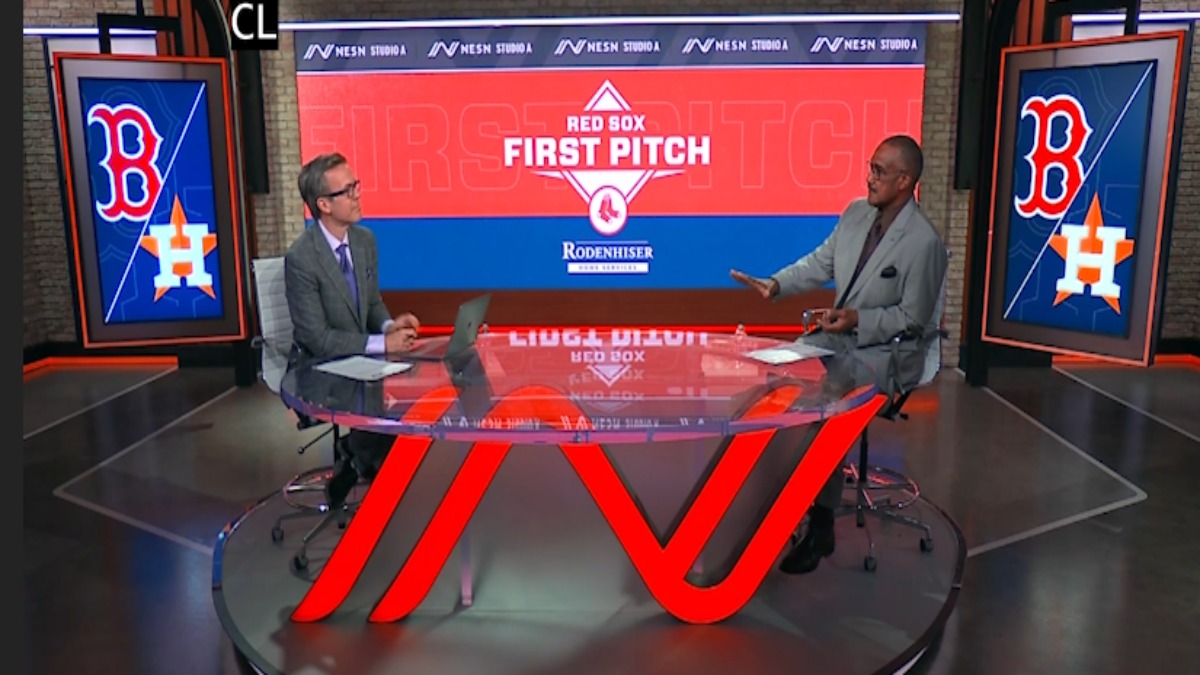 Tom Caron, Jim Rice Talk Baseball Pace Of Play On ‘Red Sox First
Pitch’