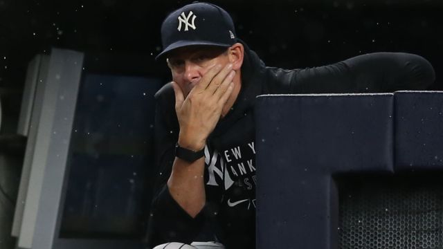 New York Yankees manager Aaron Boone
