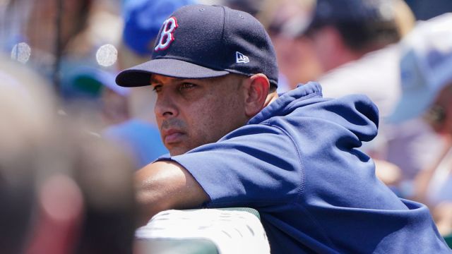 Boston Red Sox manager Alex Cora