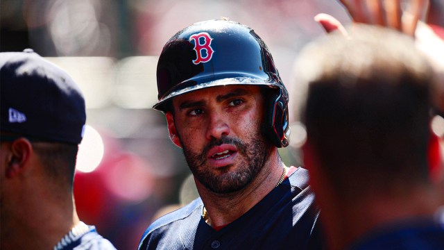 Boston Red Sox designated hitter/outfielder J.D. Martinez