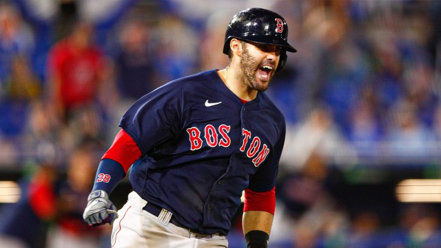 Boston Red Sox designated hitter J.D Martinez