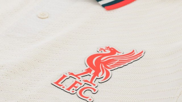 Liverpool away uniform