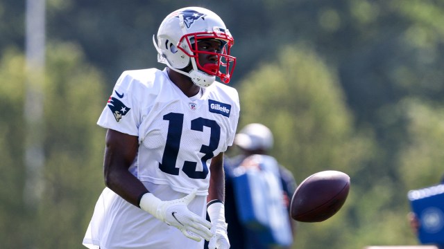 New England Patriots wide receiver Nelson Agholor