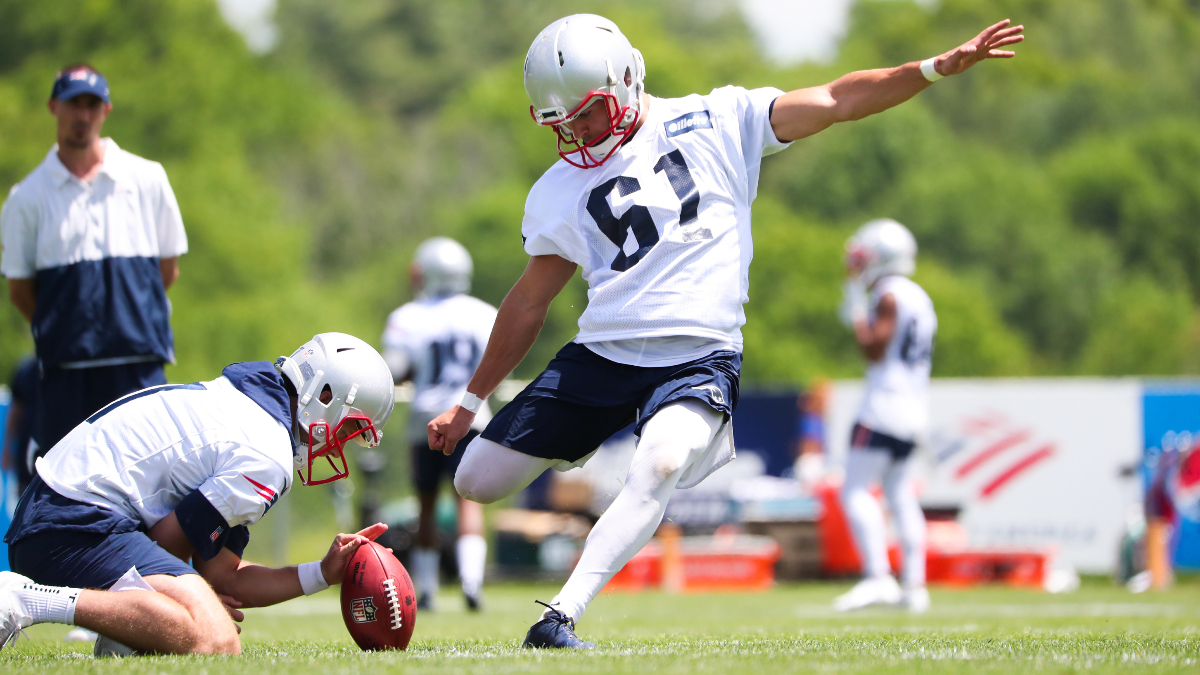 Ex-Michigan kicker Quinn Nordin beats out veteran for starting job with New  England Patriots 