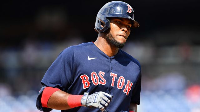 Boston Red Sox outfielder Franchy Cordero