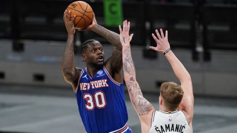 New York Knicks forward Julius Randle