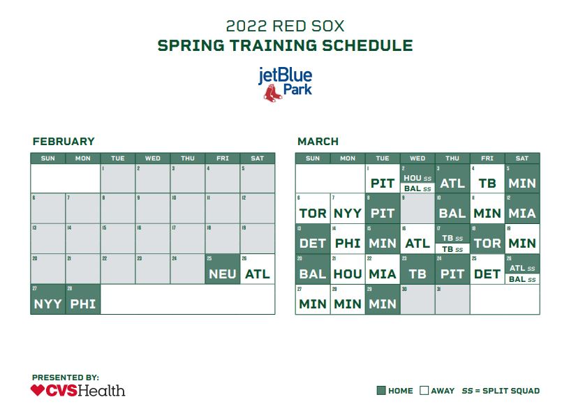red sox schedule 2023