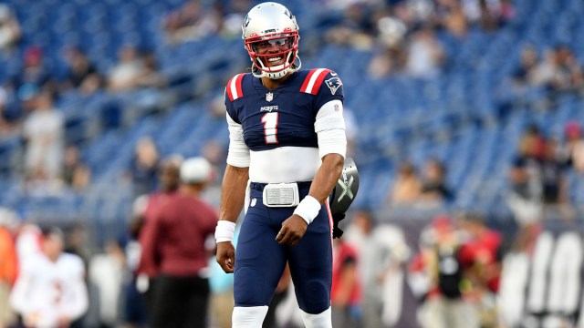 New England Patriots quarterback Cam newton