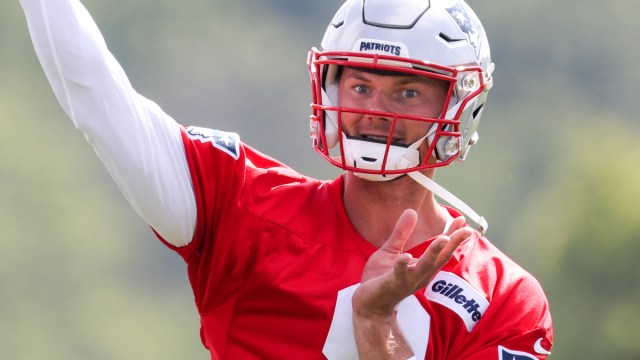 New England Patriots quarterback Jake Dolegala