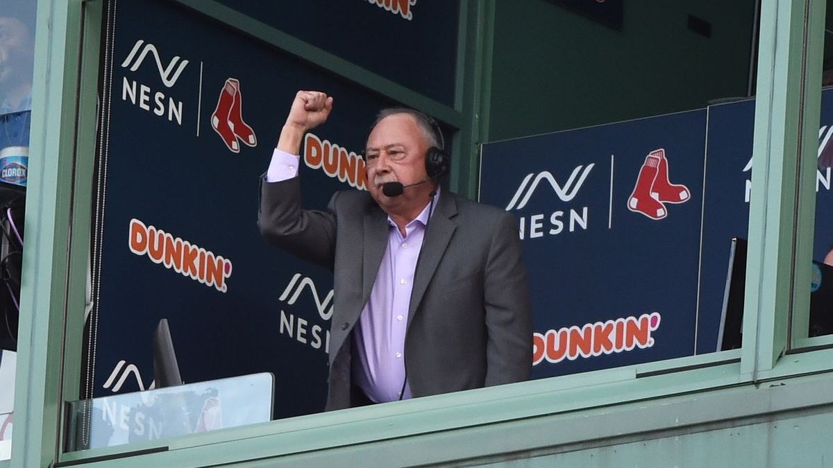 Jerry Remy Throws Ceremonial First Pitch Before Red Sox-Yankees