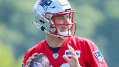 New England Patriots quarterback Mac Jones