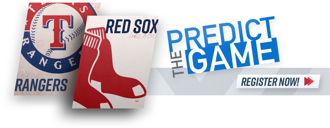 Red Sox-Rangers 'Predict The Game'