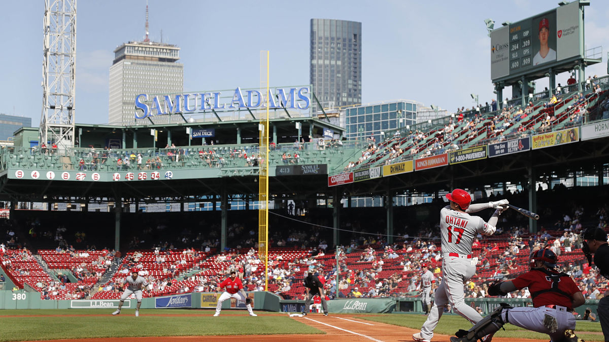 Shohei Ohtani Borrows From Fiction Against Red Sox at Fenway - The New York  Times