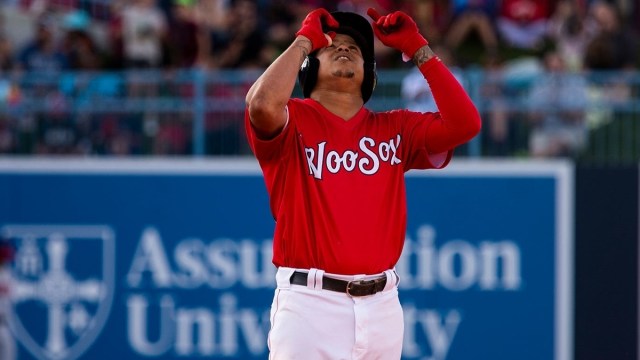 Worcester Red Sox utilityman Yairo Muñoz