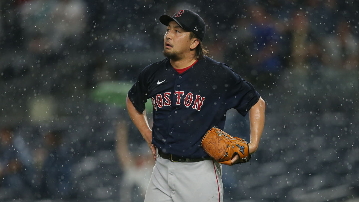 Hirokazu Sawamura Shirt  Boston Red Sox Hirokazu Sawamura T