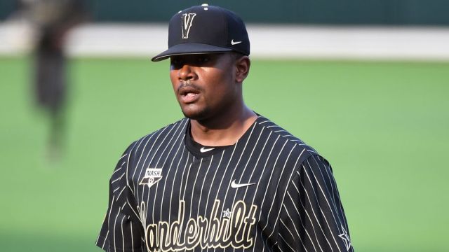 Vanderbilt pitcher Kumar Rocker